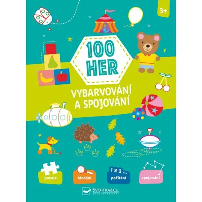 Obrázek produktu pro 100 her - Vybarvování a spojování 3+