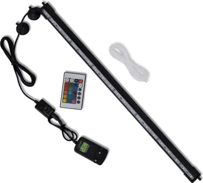 Image de Lampe LED de bulles d'aquarium RVB 56,5 cm
