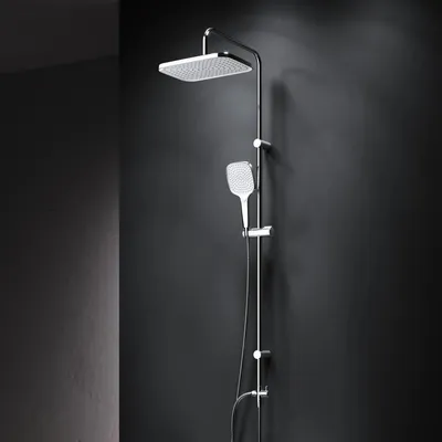 Produktbild von AM.PM Duschsystem Regendusche Set Duschsäule Chrom F078W000