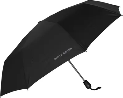 Produktbild von Pierre Cardin Easymatic Herren Regenschirm, Auf-zu Automatik, 100 cm Durchmesser Schwarz
