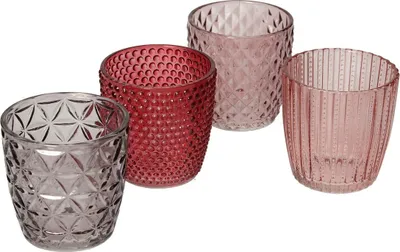 Produktbild von Sada svícnů Altare 4 ks pink
