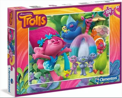 Produktbild von Trolls 353007250. Puzzle 100 Teile