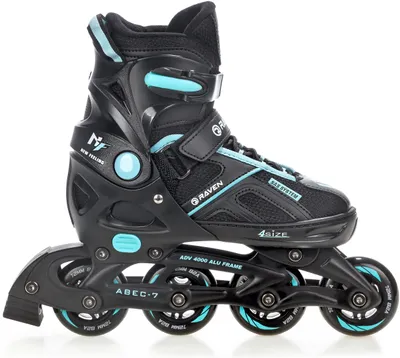 Produktbild von Inlineskates Raven Pulse Cyan 37-40 verstellbar