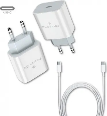 Produktbild von 20W Schnellladegerät mit USB-C Kabel Netzteil Adapter für Handy Samsung Galaxy Huawei Google Pixel