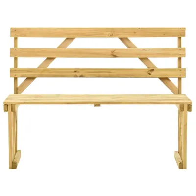 Immagine prodotto di Panca da Giardino 120 cm in Legno di Pino Impregnato
