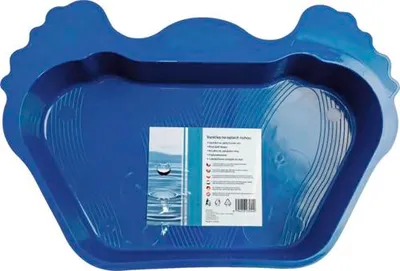 Obrázok produktu pre Vanička na oplach nôh 57,5 x 38 x 8,5 cm modrá