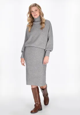 Immagine prodotto di Gonna da donna SAPORTA, color grigio melange, taglia XS/S