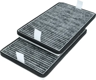 Produktbild von vhbw 2x Aktivkohlefilter Ersatz für Miele DKF 19-P, 11762560 für Dunstabzugshaube