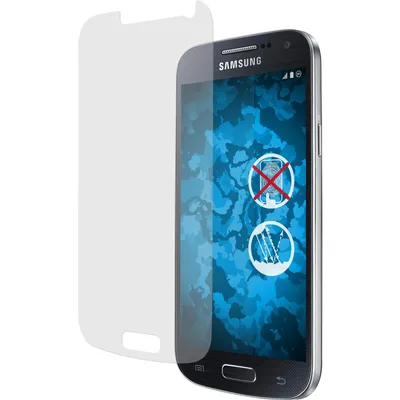 Produktbild von 4er-Pack PhoneNatic Displayschutzfolien matt  kompatibel mit Samsung Galaxy S4 Mini Plus I9195