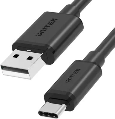 Zdjęcie produktu dla Kabel USB Unitek Y-C481BK USB-A — USB-C, krótki, 0,5m