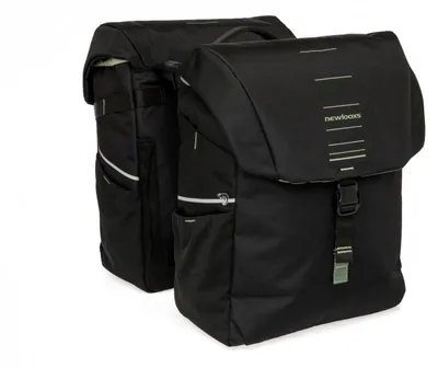 Produktbild von New Looxs Doppelpacktasche Vigo Double RT 2 2×18 l Black Green - geräumige Sn....