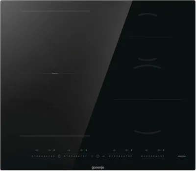 Zdjęcie produktu dla Gorenje GI6432BSCE, Czarny, Wbudowany, 59 cm, Płyta indukcyjna strefowa, Szkło ceramiczne, 4 stref(y)
