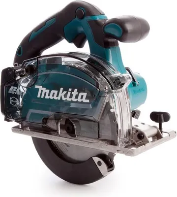 Produktbild von Makita DCS553RTJ, Metall, Schwarz, Blau, Bürstenlos, 15 cm, 4200 RPM, 2 cm