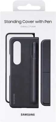 Image de Etui Samsung Ef-Of93Pcbegww Z Fold 4 + Rysik Czarny/Black Standing Cover With Pen