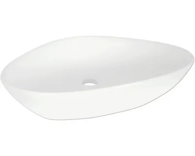 Obrázek produktu pro Umyvadlo na desku Differnz Rigi sanitární keramika bílá 59 x 39 x 13 cm 38.253.03