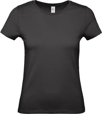 Produktbild von B&C TW02T | Damen T-Shirt / 100 - Farbe: Black - Größe: L