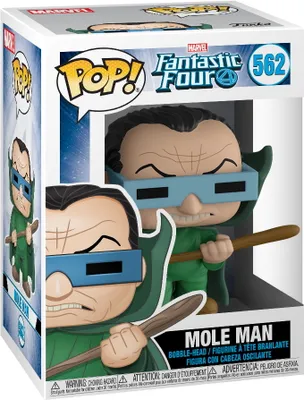 Produktbild von Marvel Fantastic Four - Mole Man 562 - Funko Pop! - Vinyl Figur