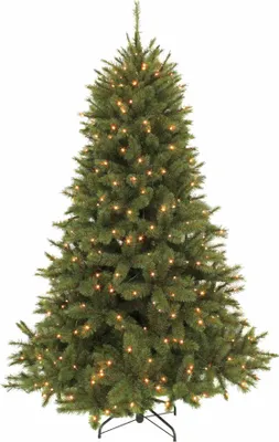 Produktbild von Triumph Tree Künstliche Weihnachtsbaum Forest Frosted LED - 140x140x215 cm - Pvc - Grün