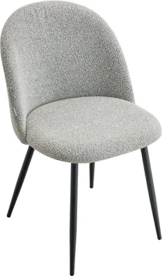 Zdjęcie produktu dla HOMLA Krzesło FRESCA Jasnoszare 47x56x78 cm