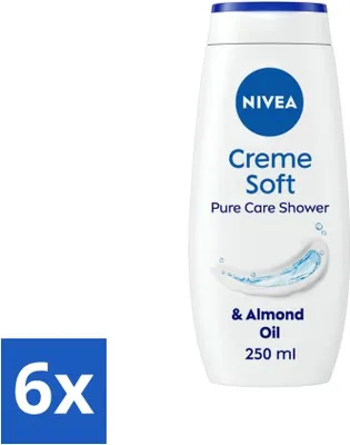Produktbild von NIVEA Duschcreme Soft 250 ml - Vorteilspack - 6 Stücke