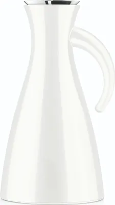 Produktbild von Eva Solo Isolierkanne, Kaffeekanne, Thermokanne, Teekanne, Glas/Kunstoff/Edelstahl, Weiß, 1 L, 502911