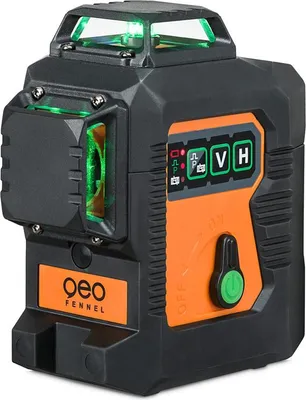 Obrázek produktu pro geo-FENNEL FLG 6X-GREEN, 30 m, 3 mm/m, 360°, 60 m, Zelená, Čárová vodováha