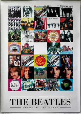 Immagine prodotto di I Beatles - Attraverso gli anni - Locandina/Poster - 64x90 cm