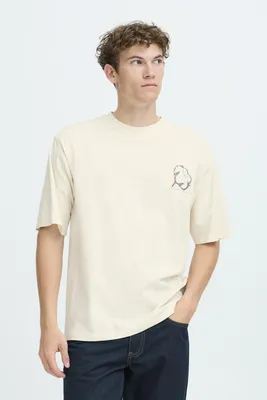 Produktbild von Casual Friday CFHARGIN Herren T-Shirt Kurzarm Shirt 100% Baumwolle relaxed fit
