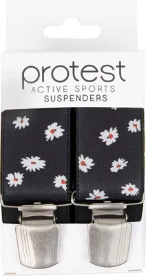 Produktbild von Protest Luce Hosenträger Schwarz, verstellbare Länge, einfache Befestigung