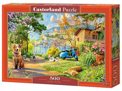 Zdjęcie produktu dla Puzzle 500 Lake Path B-54305