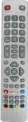 Produktbild von Ersatz Fernbedienung passend für Sharp TV 55BJ2E, 55BJ2K, 55BJ3E, 65BJ2E, 65BJ3E