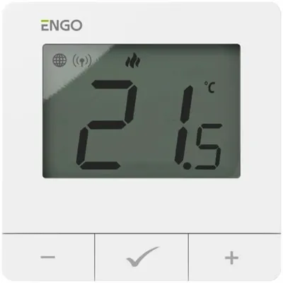 Immagine prodotto di ENGO | Regolatore Di Temperatura E25-230W - Bianco - Zigbee 3.0 - Controllo Intelligente - Design Moderno