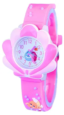 Image de Montre bébé rose - Mermaid