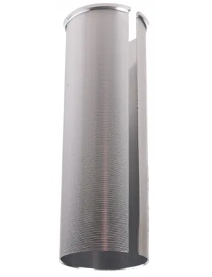 Produktbild von Fahrrad adapter 27.2mm > 31.8mm HÜLSE REDUZIERHÜLSE SATTEL SHIM SATTELSTÜTZE ALUMINIUM silber
