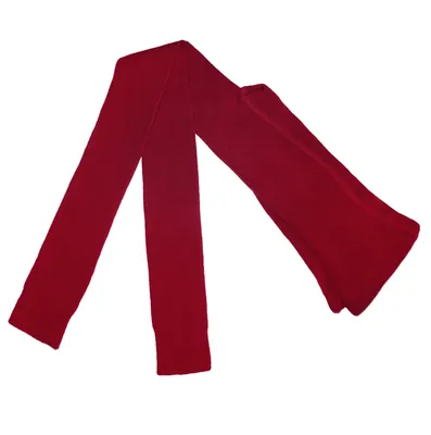 Produktbild von Kinder Leggings aus Baumwolle Einfarbig Rippe 1:1 Rubin Größe 122-128