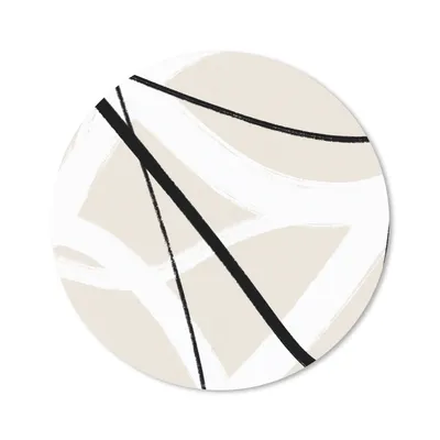 Produktbild von MuchoWow® Mauspad Mousepad Linie - Abstrakt - Minimalismus - Pastell 20x20 cm - Mousepads - Maus Mat - Pad - Mausunterlage - Schreibtischmatte