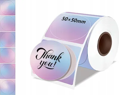 Zdjęcie produktu dla Etykiety samoprzylepne zamiennik do Phomemo M110 M200 M220 M221 50x50