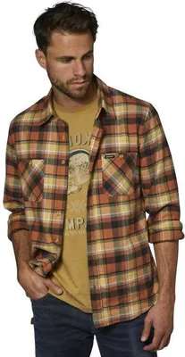 Imagen del producto de Rokker, camisa de manga larga, color amarillo, talla XL, para hombre, color amarillo, talla XL