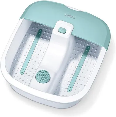 Productafbeelding van Famanu voetbad met vibratie- en bubbelmassage - voetreflexzonemassage - instelbare watertemperatuur