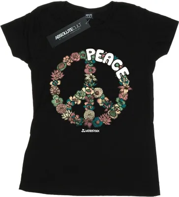 Produktbild von Woodstock - T-Shirt für Damen BI37417 (S) (Schwarz)