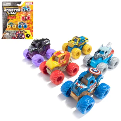 Produktbild von Monster Jam 6075434, Monstertruck, 3 Jahr(e), Kunststoff, Mehrfarbig