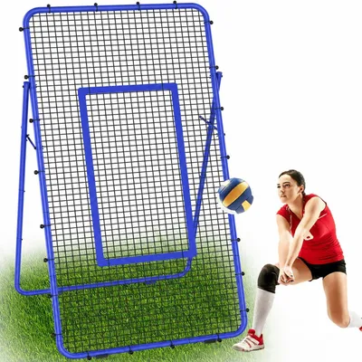 Produktbild von Volleybal Rebounder Netz, verstellbar, 2,2 x 1,2 m, Trainingsgerät für Volleyball