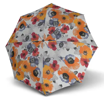 Image de Knirps parapluie de poche parapluie A.200 Medium Duomatic Poppy multicolore