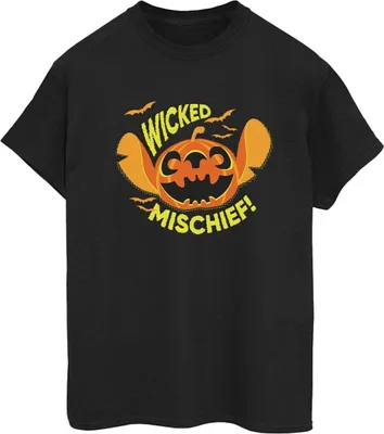 Produktbild von Disney - "Wicked Mischief" T-Shirt für Damen BI30010 (L) (Schwarz)
