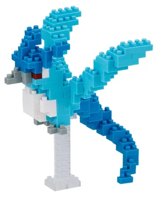 Pokémon Articuno Mikro-Baustein-Set, 170+ Teile