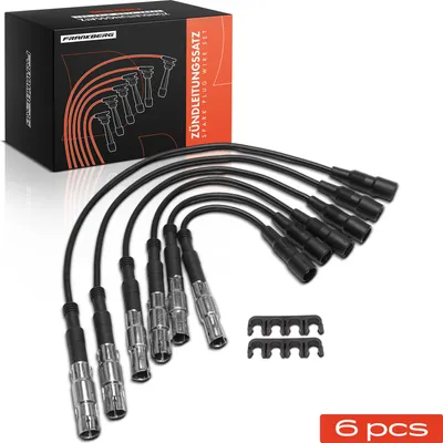 Obrázek produktu pro Frankberg 6x sada kabelů zapalování pro Audi A4 8D2 B5 A6 4A 80 8C B4 100 2.6L 2.8L