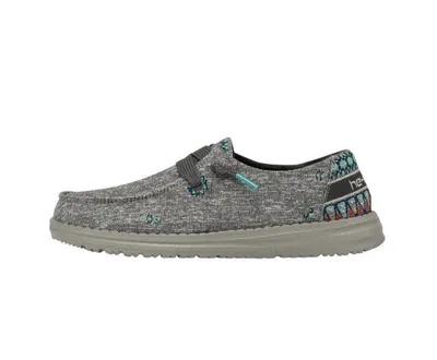 Immagine prodotto di HEYDUDE Wendy Flora scarpe da donna grigio 37