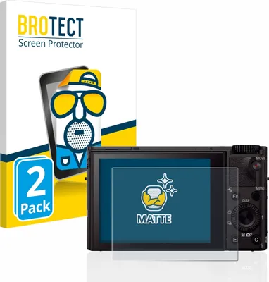 Produktbild von 2x BROTECT Schutzfolie für Sony Cyber-Shot DSC-RX100 III Displayschutz Displayschutzfolie Folie Matt Entspiegelungsfolie