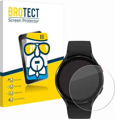 Produktbild von BROTECT Schutzglas für Samsung Galaxy Watch 4 (44mm) Schutzfolie Panzer Folie Glas Display Schutz klar