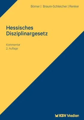 Image de Hessisches Disziplinargesetz
